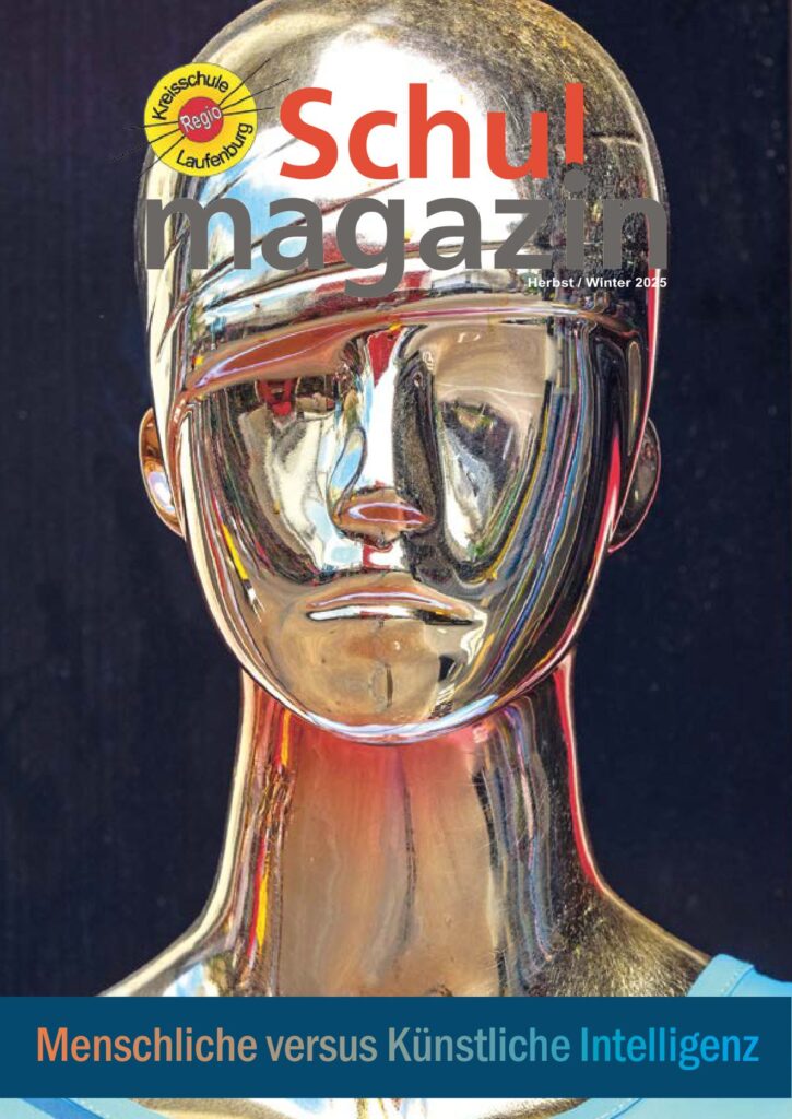 titelbild 2025 2 schulmagazin menschliche versus künstliche intelligenz